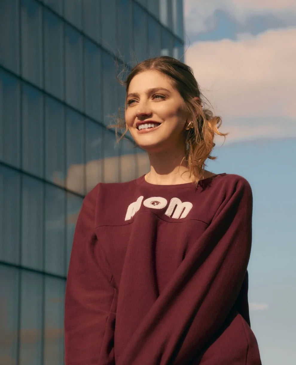 ^CACHE COEUR SWEATER MOM PRUNE