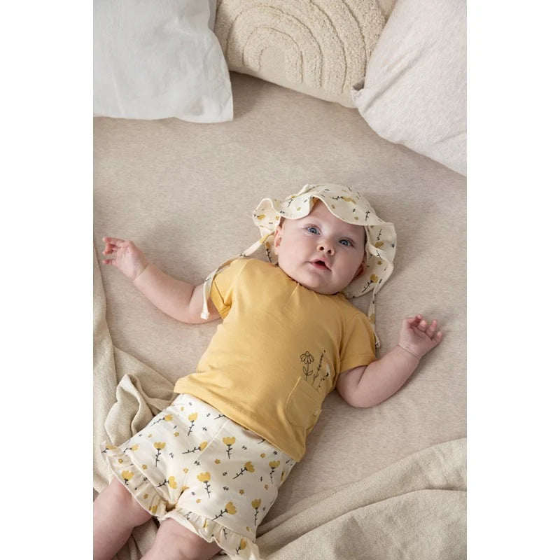 FEETJE T-SHIRT BLOOM OKERGEEL