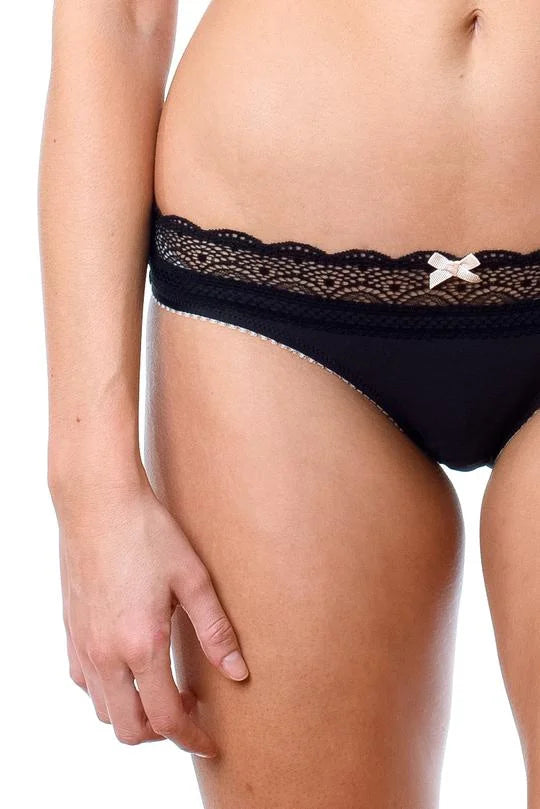 HOTMILK SHOW OFF BIKINI BRIEF BLACK