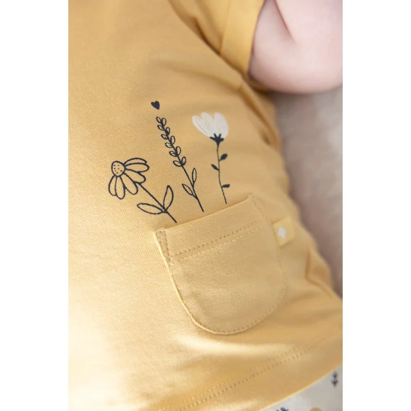 FEETJE T-SHIRT BLOOM OKERGEEL