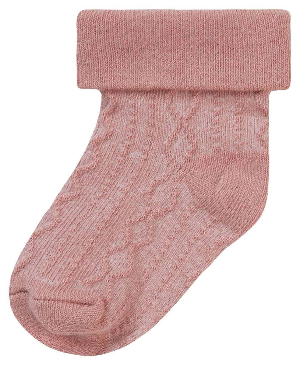NOPPIES NORFOLK GIRLS SOCKS ROSE DAWN
