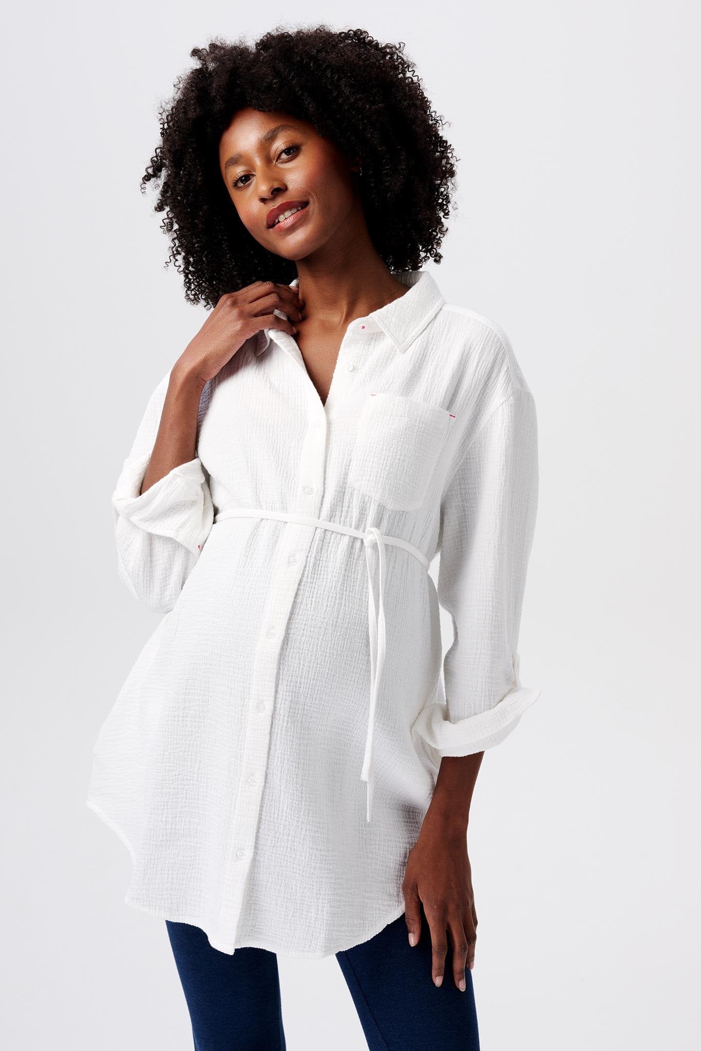 ESPRIT BLOUSE NURSING BRIGHT WHITE