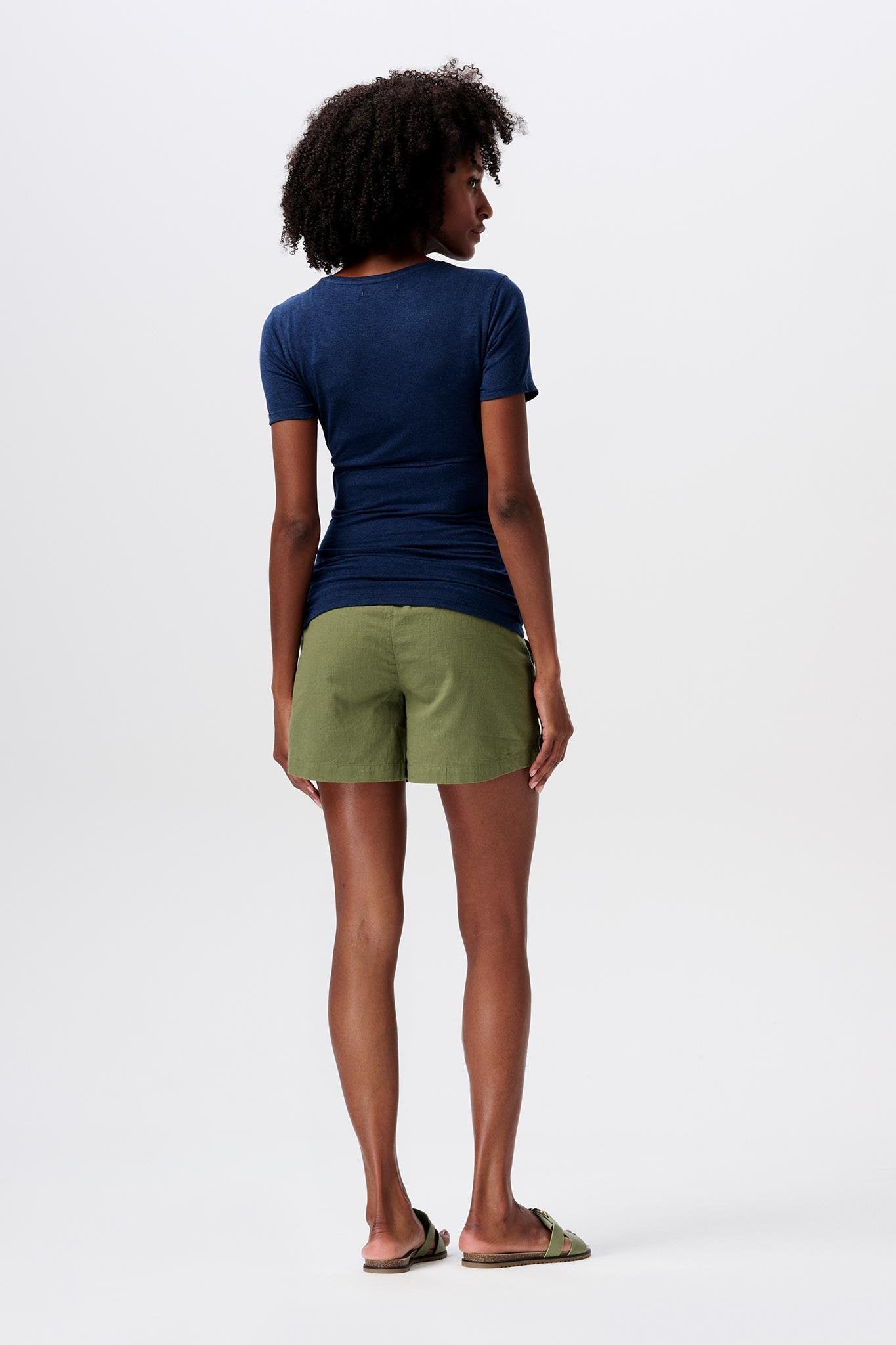 ESPRIT SHORT WOVEN OLIVE GREEN