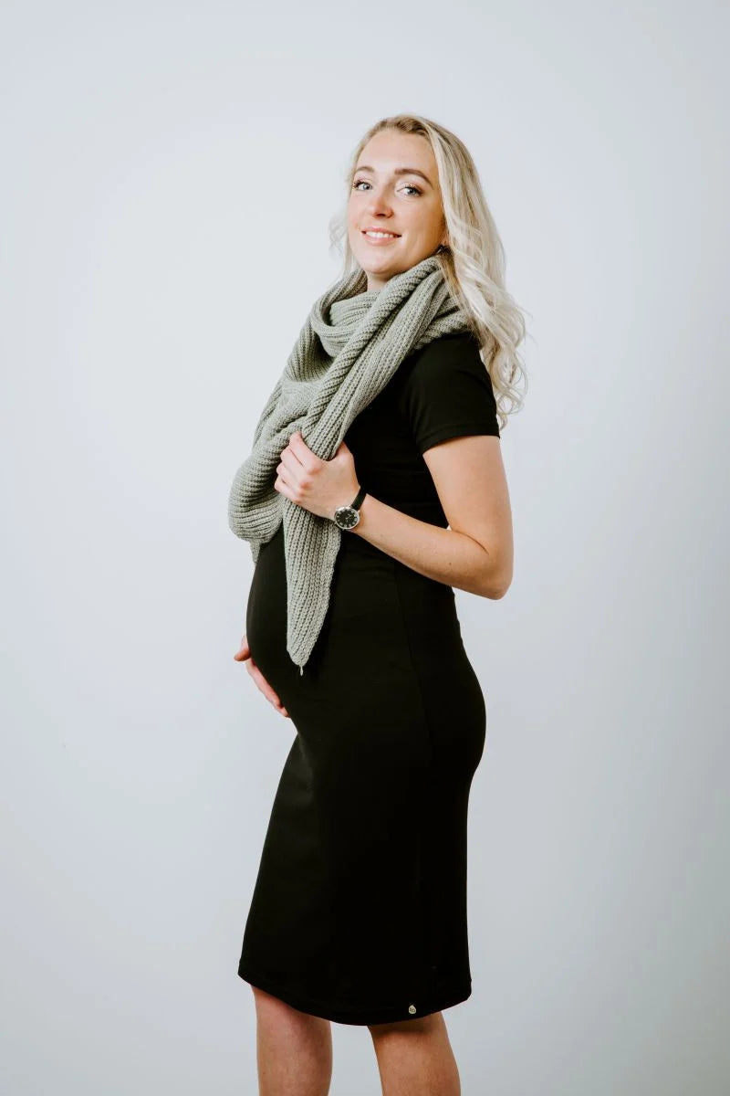 BABY'S ONLY ZWANGERSCHAPSJURK GLOW ZWART