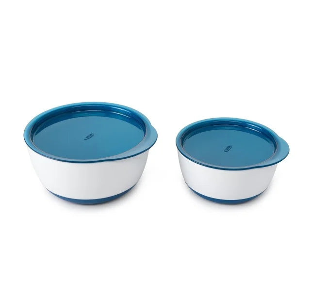 OXO TOT SMALL & LARGE BOWL SET NAVY