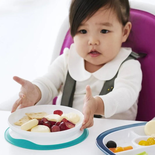 OXO TOT STICK AND STAY SUCTION PLATE TEAL