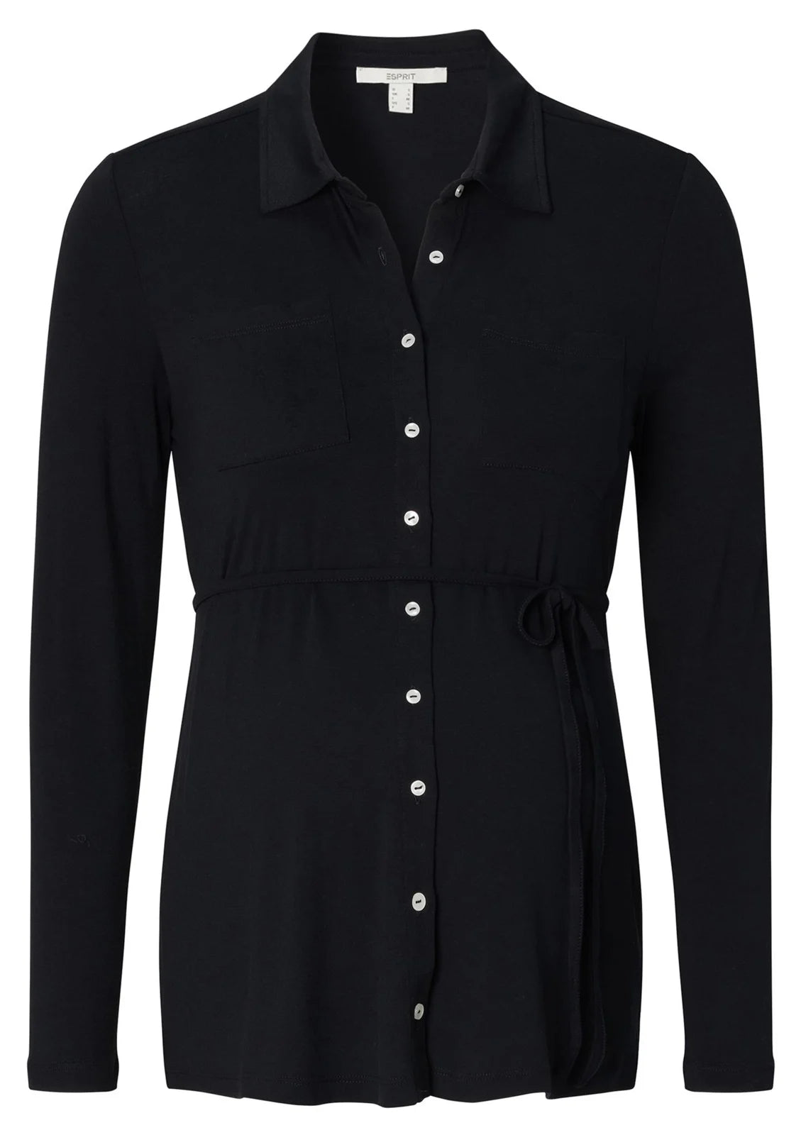 ESPRIT T-SHIRT LONG SLEEVE BLACK INK