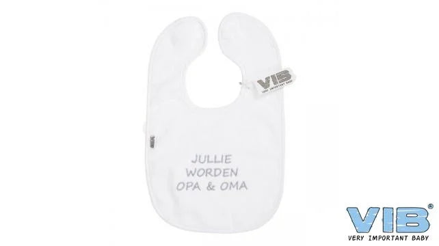 VIB SLAB “JULLIE WORDEN OMA EN OPA” WIT