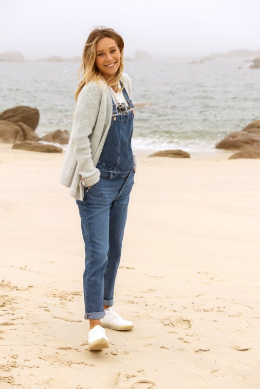 CACHE COEUR CARRIE JEANS MOM FIT CAMELEON+FISHER TOP
