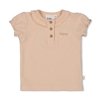 FEETJE T-SHIRT RUCHES STRAWBERRY FIELDS