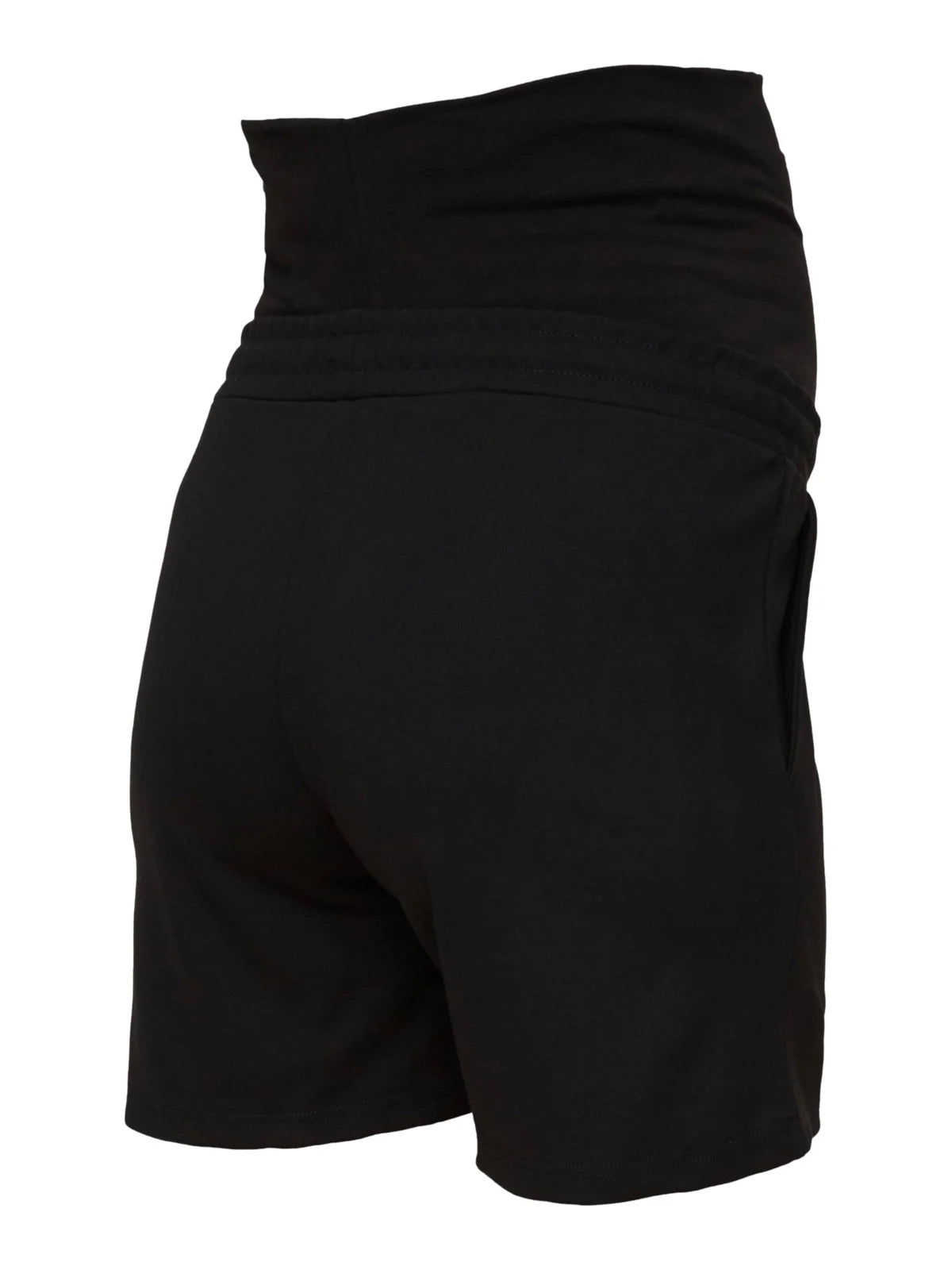 MAMA LICIOUS LIF JERSEY SHORT ZWART