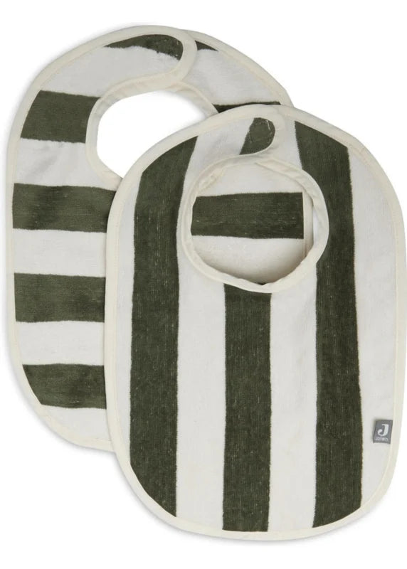 JOLLEIN BIB TERRY LEAF GREEN GOTS