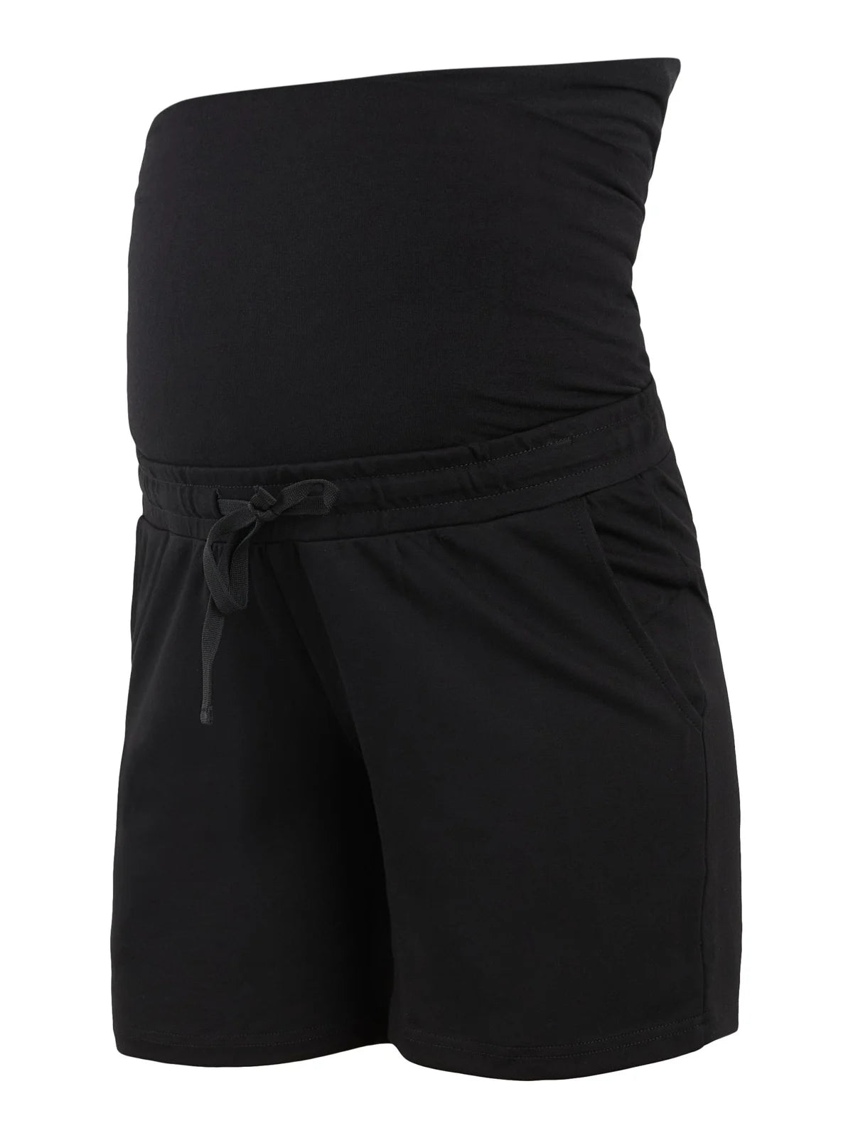 MAMA LICIOUS LIF JERSEY SHORT ZWART