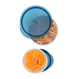 OXO TOT SMALL & LARGE BOWL SET NAVY