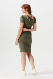 NOPPIES BOGOR DRESS DUSTY OLIVE
