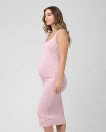 RIPE CARMEN RIB KNIT DRESS