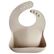 MUSHIE BIB SILICONE SHIFTING SAND