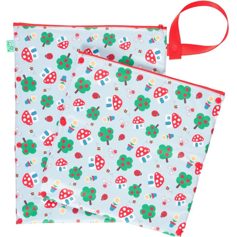 TOTSBOTS WET & DRY BAG MUSHROOM TOWN