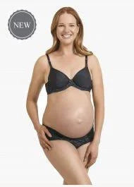 CAKE WAFFLES 3D SPACER BRA BLACK