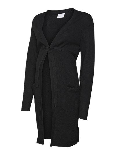 MAMA LICIOUS JACINA KNIT CARDIGAN BLACK