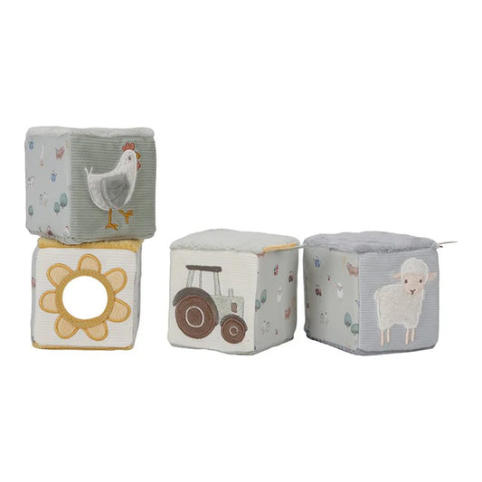 °LITTLE DUTCH ZACHTE BLOKKENSET LITTLE FARM