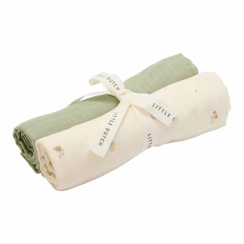 LITTLE DUTCH HYDROFIEL SWADDLE DOEKEN 70X70