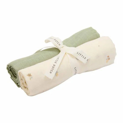 LITTLE DUTCH HYDROFIEL SWADDLE DOEKEN 70X70