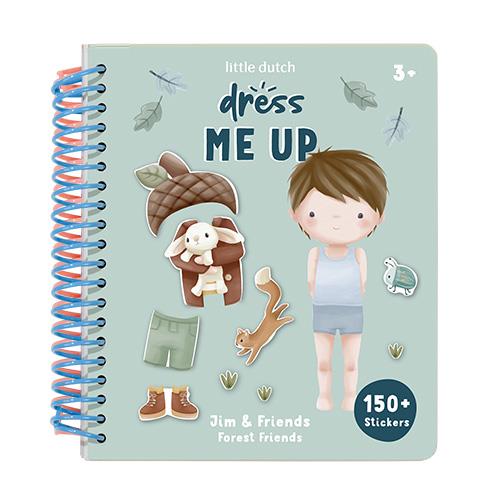 LITTLE DUTCH AANKLEED- EN STICKERBOEK
