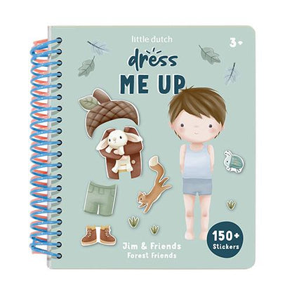 LITTLE DUTCH AANKLEED- EN STICKERBOEK