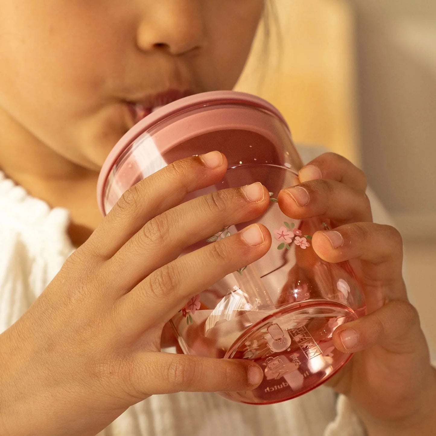 MEPAL LITTLE DUCTH KINDERGLAS 250ML MET RIETJE FAIRY GARDEN
