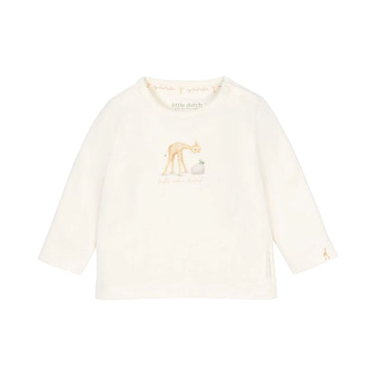 LITTLE DUTCH SAFARI FRIENDS T-SHIRT CREME