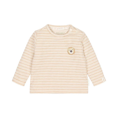 LITTLE DUTCH SAFARI FRIENDS T-SHIRT LITTLE SAFARI STRIPE