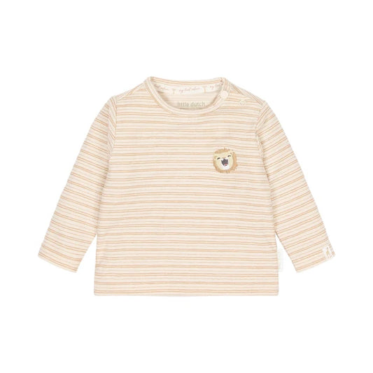 LITTLE DUTCH SAFARI FRIENDS T-SHIRT LITTLE SAFARI STRIPE