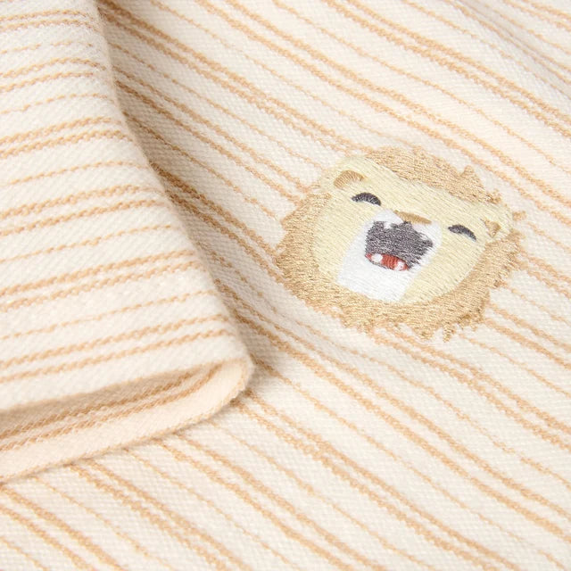 LITTLE DUTCH SAFARI FRIENDS T-SHIRT LITTLE SAFARI STRIPE