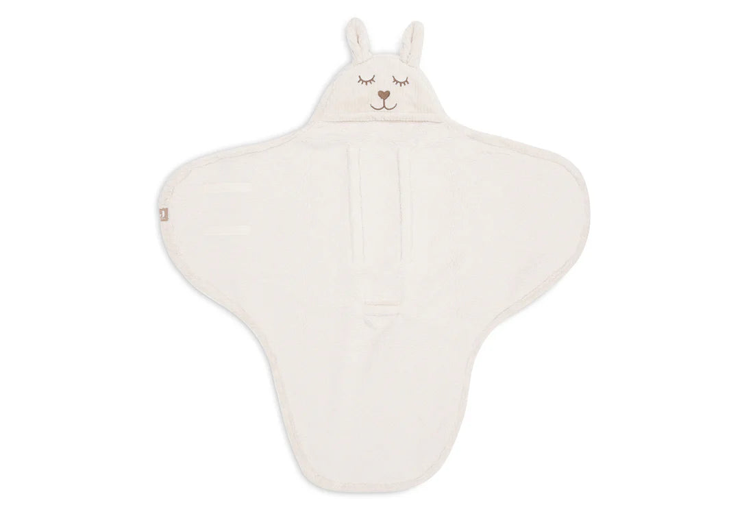 JOLLEIN WIKKELDEKEN BUNNY CLOUDY RIB - OATMEAL