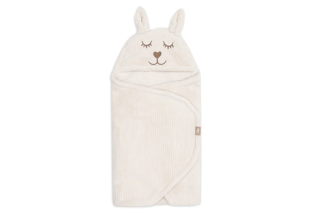 JOLLEIN WIKKELDEKEN BUNNY CLOUDY RIB - OATMEAL