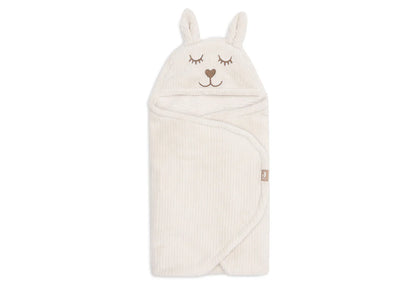 JOLLEIN WIKKELDEKEN BUNNY CLOUDY RIB - OATMEAL