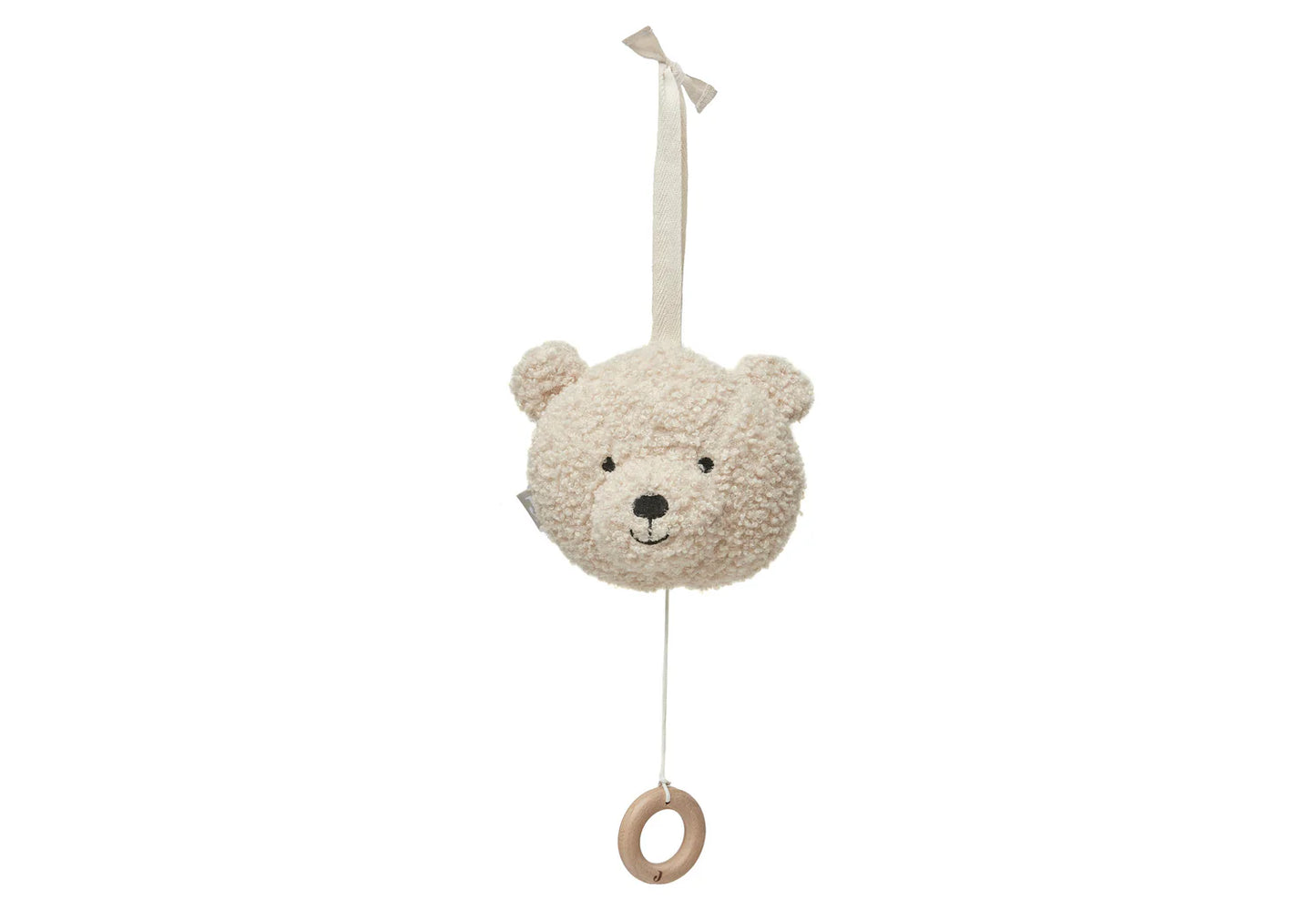 JOLLEIN MUZIEKHANGER TEDDY BEAR NATURAL