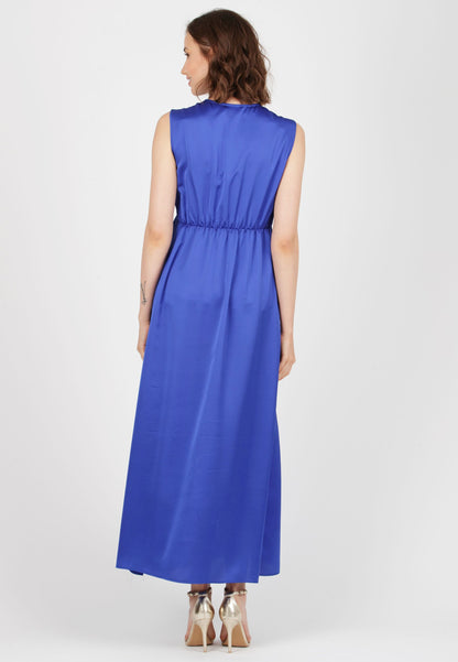 ATTESA BELEN MAXI DRESS ROYAL BLUE