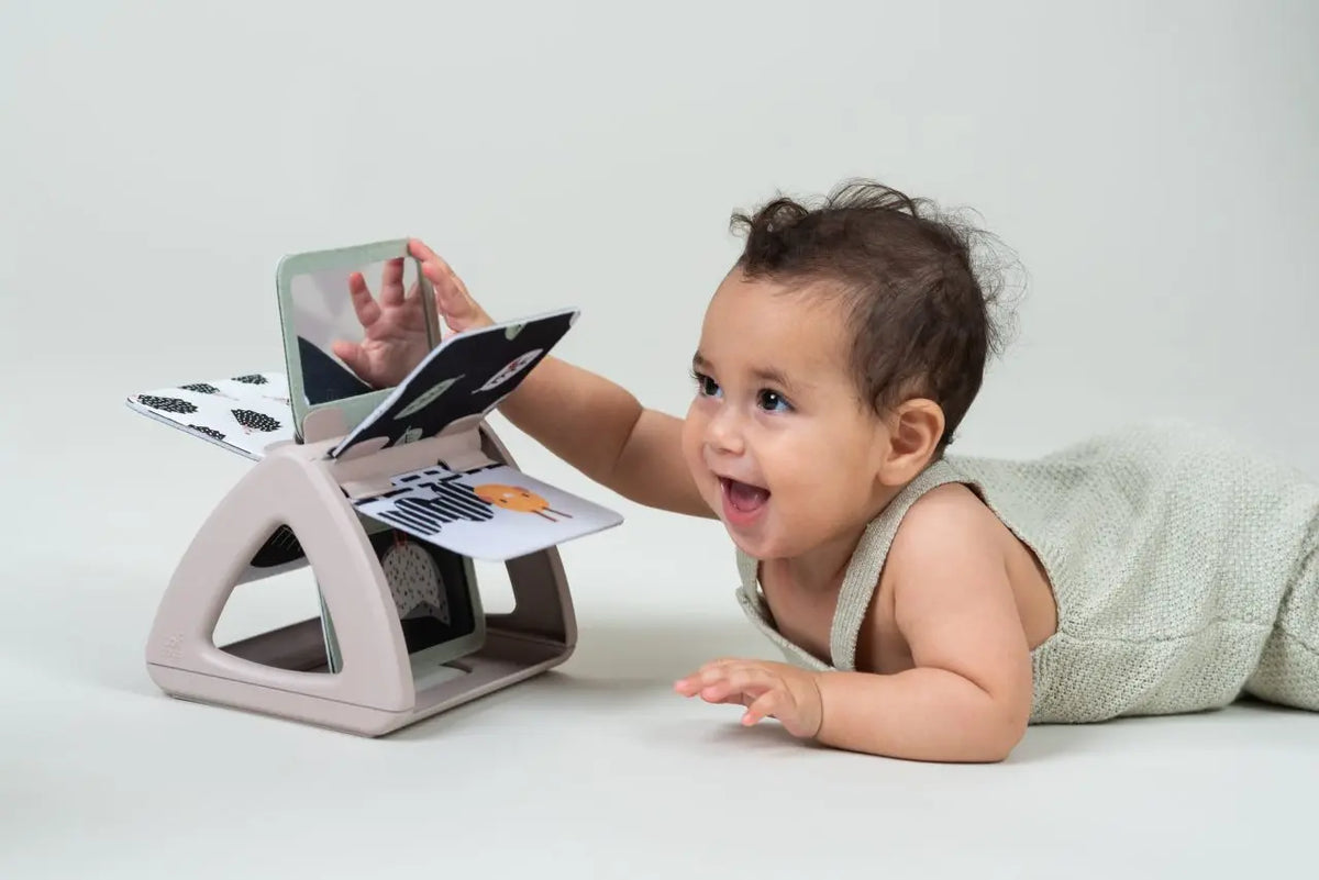 TAF TOYS BLACK & WHITE SPINNING BOOK