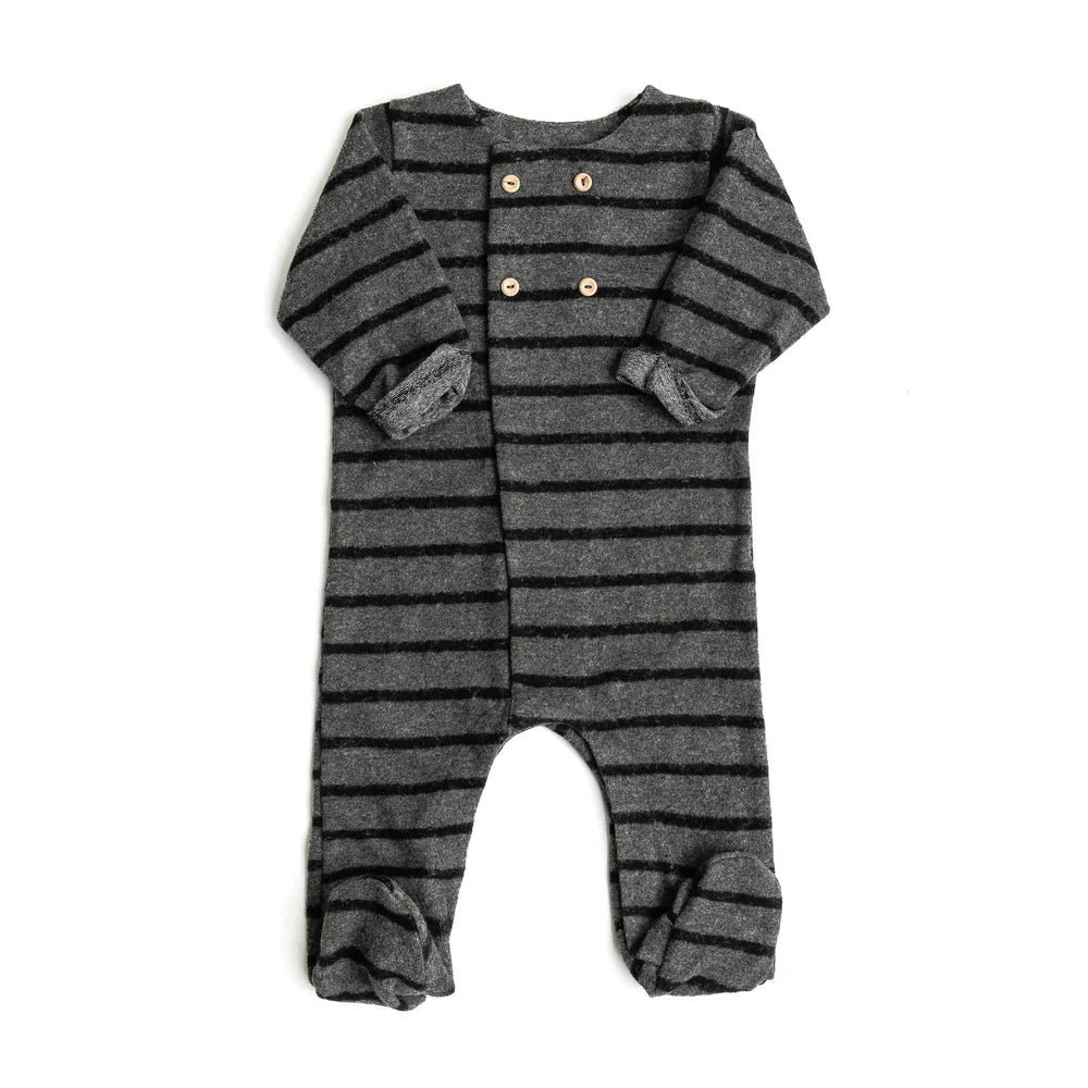 BAMBOOM JUMPSUIT MET SIERKNOPEN