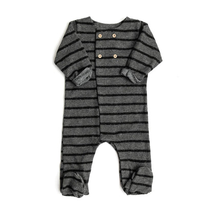 BAMBOOM JUMPSUIT MET SIERKNOPEN