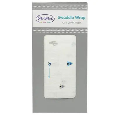 SILLY BILLYZ SWADDLE WRAP TEE PEE 120X120
