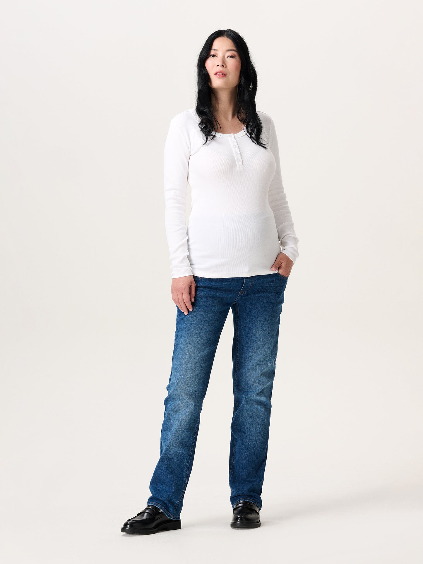 NOPPIES JEANS OTB STRAIGT FIT LONG