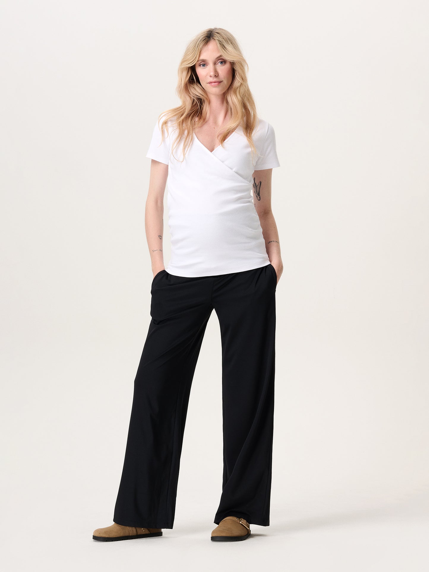 NOPPIES PANTS OTB WIDE LEG FIT