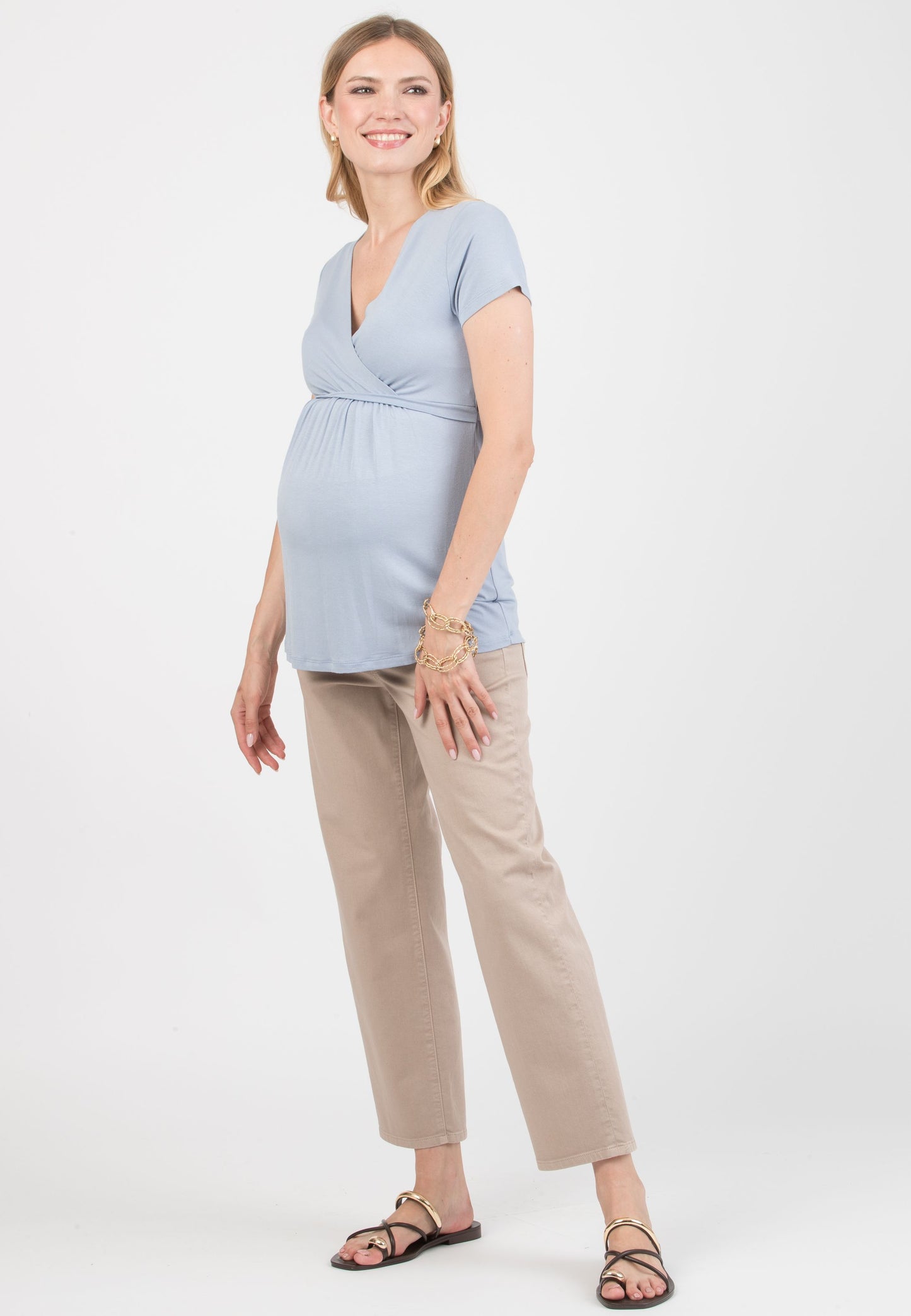 ATTESA RHIANNA JEANS BEIGE