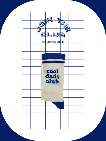 COOL DADS CLUB SOK BLAUW