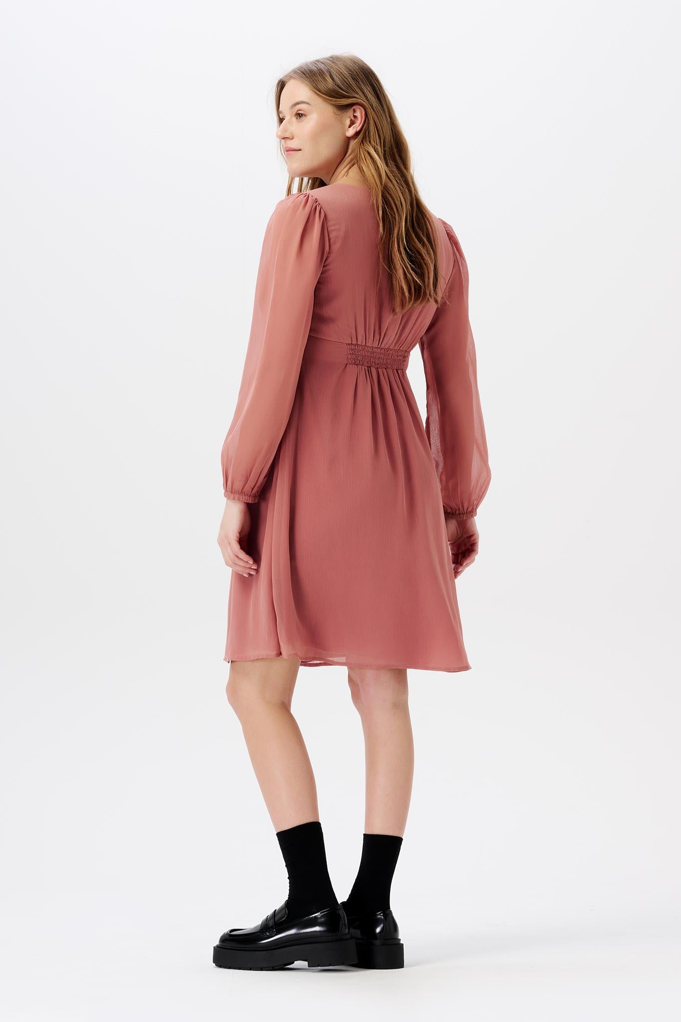 NOPPIES JAYA MIDI DRESS BURLWOOD