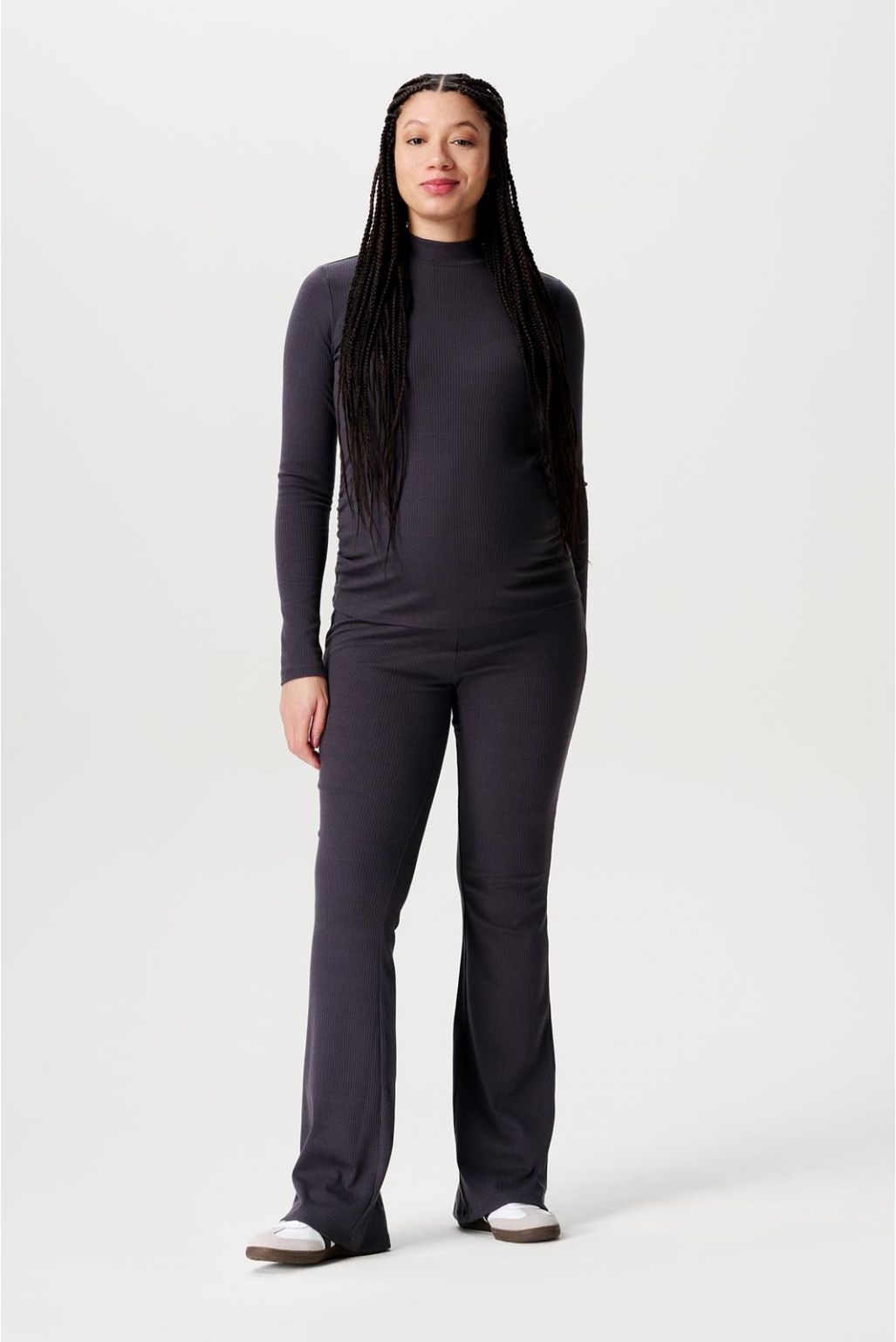 NOPPIES HEJA FLARED RIB PANTS