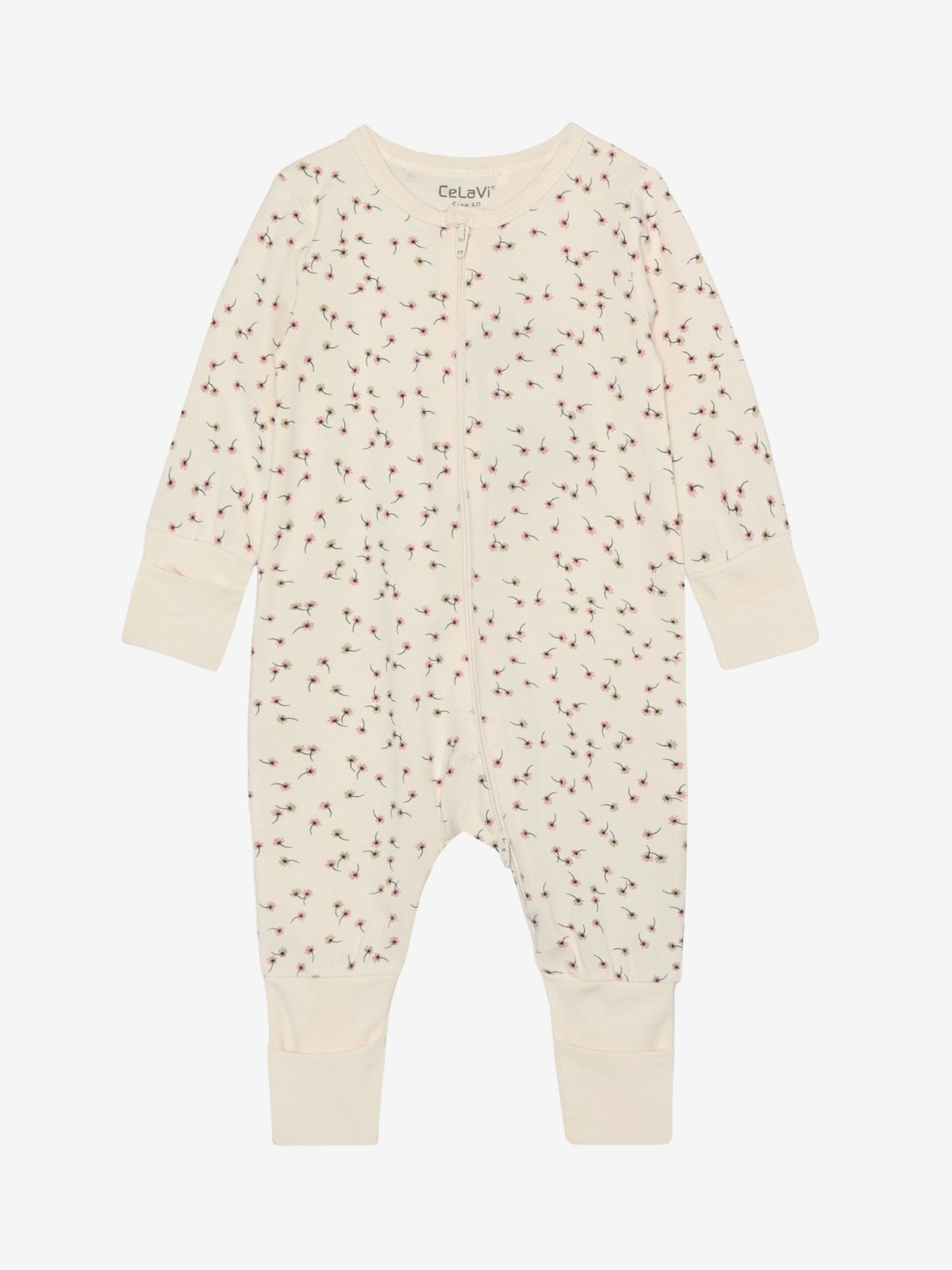 CELAVI PYJAMA MET RITS ZONDER VOETJES